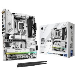ASROCK Placa Base Z890 Steel Legend WiFi para Intel LGA 1851 DDR5 ATX con WiFi 7 y Bluetooth 5.4 Precio: 282.49999954. SKU: B1DBEQ2M46