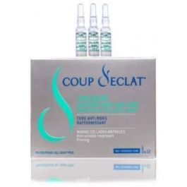 COUP D ECLAT Colágeno Marino Antiedad Remodelador y Reafirmante, Tratamiento 24 Días, 12 Ampollas para Rostro y Escote Precio: 25.99000019. SKU: B1328EWZZP
