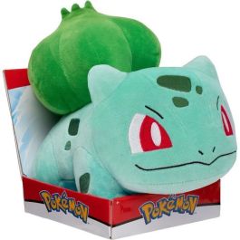 Peluche - BANDAI - Pokémon Bulbasaur - 30 cm, pura suavidad y ternura Peluche - BANDAI - Pokémon Bulbasaur - 30 cm, pura suavidad y ternura