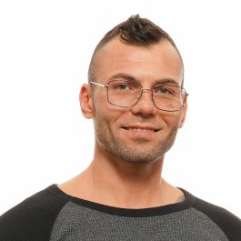 Montura de Gafas Hombre Omega OM5035D57016 Gris ø 57 mm