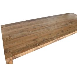 Mesa de Comedor Home ESPRIT Natural madera de teca 300 X 100 X 78 cm