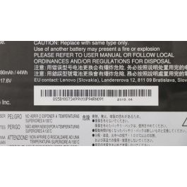 Lenovo Batería Original 45 WHr 4 Celdas 15.36V para Lenovo Thinkbook 13S-IML 14S-IML, Recargable Ión Litio