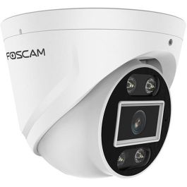 Foscam Kit Cámaras de Vigilancia 4K FNA108E-T4-2T con 4 Cámaras y Grabador Blanco