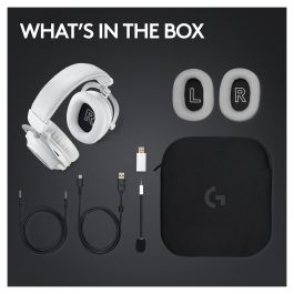 Logitech PRO X 2 Lightspeed Wireless Gaming Headset EMEA28-935 Inalámbrico para Juegos Color Blanco