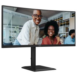AOC CU34E4CV 86,0cm (34") 21:9 3440x1440 UltraWide QHD Curvo 120Hz 4ms HDMI/DP/USB-C Negro
