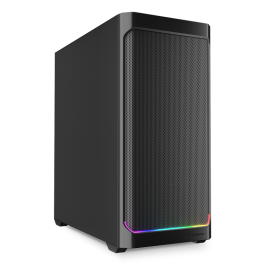 Sharkoon AK4 RGB STRIP Midi Tower Caja PC Negro con Iluminación RGB, 11 Ventiladores, Soporte Radiador Dual 360mm, Compatible ATX/BTF, USB-C Precio: 85.69000022. SKU: B1C3H88F9S