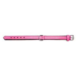 Gloria Collar Piel Acolchado 55 cm X 25 mm Fuxia