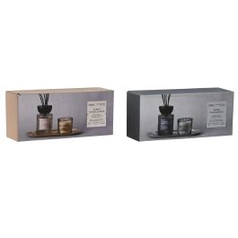 Ambientador Mikado Urban DKD Home Decor Ambar Gris 6 x 11 x 6 cm Set de 3 (2 Unidades)