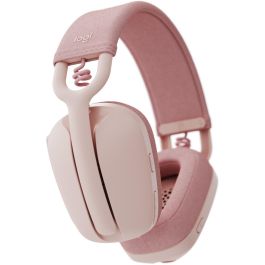 Logitech Zone Vibe 100 Auriculares Bluetooth Inalámbricos Diadema Rosa para Llamadas/Música