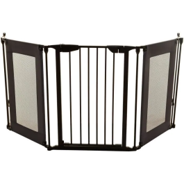 Dreambaby Barrera de Seguridad Denver 3 Paneles 85.5-200 x 74 cm Bidireccional Negra Precio: 117.49999998. SKU: B19R8Z27CL
