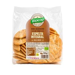 Biocop Mini Cracker T.Espelta Integral Masa Madre 200G Precio: 3.4999998. SKU: B189JF6825