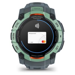 Garmin Instinct 3 AMOLED 1.3" 416x416px Pantalla Táctil GPS Verde Silicona