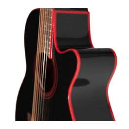 Takamine GF49 E/A Guitarra Electroacústica FX Cutaway Cosmic Black Pearl