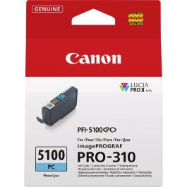 Canon PFI-5100Pc Cartucho Tinta Cian Photo LUCIA PRO II Pigmentada Profesional para Impresiones Fotográficas Duraderas de Calidad Canon PFI-5100Pc Cartucho Tinta Cian Photo LUCIA PRO II Pigmentada Profesional para Impresiones Fotográficas Duraderas de Calidad Precio: 22.79000031. SKU: B17B2N7VB8
