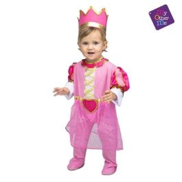 My Other Me Disfraz de Princesa Rosa para Bebé Niña | Vestido para Carnaval y Fiesta Talla 6-12 meses | 100% Poliéster