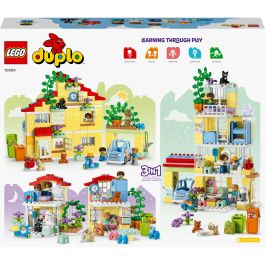 LEGO Duplo 10994 Casa Familiar 3en1 Juego de Construcción para Niños y Niñas a Partir de 3 Años con 218 Piezas Multicolor