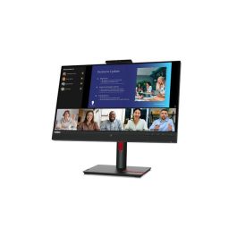 Lenovo Monitor de 23.8 Pulgadas Full HD (1920x1080) IPS W-LED para PC con Entradas HDMI, DisplayPort, VGA y USB