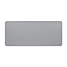 Logitech Alfombrilla Escritorio Studio Series Anti-Deslizante y Resistente a Derrames para PC/Ordenador, Cómoda, Gris Medio 700x300x2mm
