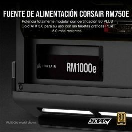 Fuente Aliment. Corsair Rm750E 80+ Gold Full Modular Atx 3.0 750 Watt CP-9020262-EU