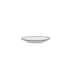 Bidasoa Plato de Pan Orion Hydrozero de Porcelana 15 cm Blanco - Pack de 6 Unidades