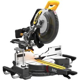DeWALT DCS781N-XJ Sierra Ingletadora a Batería Flexvolt 54V para Paneles. Base.