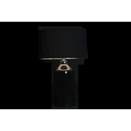 Lampara Sobremesa Glam DKD Home Decor Negro Plateado 32 x 52 x 32 cm Lampara Sobremesa Glam DKD Home Decor Negro Plateado 32 x 52 x 32 cm
