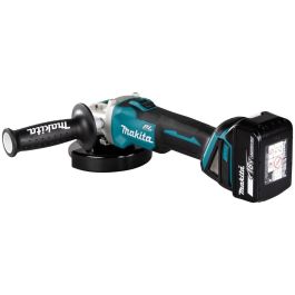 Makita DGA521ZX1 Amoladora Angular a Batería X-Lock 18V, Motor sin Escobillas, 8500 RPM, Disco 125mm