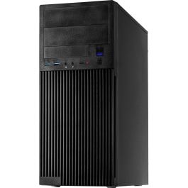 Inter-Tech IT-2815 Linear Midi Tower ATX Negra, compatible con micro ATX y Mini-ITX para PC de Hogar/Oficina