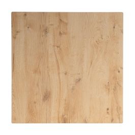 Mesa Natural Metal-Madera Contract 68 X 68 X 75 cm
