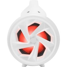 Bigben Party Luminous Loudspeaker Bt 50W Sd Aux Usb White Partybtlitewh