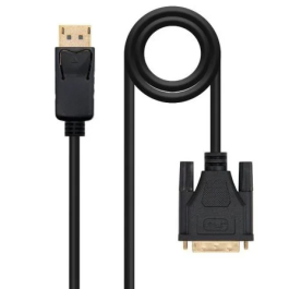 NANOCABLE CABLE CONVERSOR DISPLAYPORT/M A DVI/M, NEGRO 2.0 M Precio: 9.78999989. SKU: S0231822