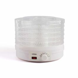 Livoo DOM202 Deshidratador de Alimentos para Frutas y Verduras con Termostato, Ventilación Uniforme y 5 Bandejas Livoo DOM202 Deshidratador de Alimentos para Frutas y Verduras con Termostato, Ventilación Uniforme y 5 Bandejas
