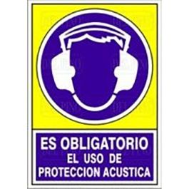 Duver Señal Plástica 420x297mm Es Obligatorio Uso Protección Acústica para Seguridad Laboral Precio: 9.5000004. SKU: B1GME4MEZ6
