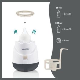 Babymoov Calienta biberones Tulipe Cream - Calentamiento rápido 3:30 min - Compatible con todos los materiales (silicona) - Parada automática Babymoov Calienta biberones Tulipe Cream - Calentamiento rápido 3:30 min - Compatible con todos los materiales (silicona) - Parada automática