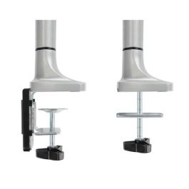Tooq Soporte Mesa Monitor DB3032TNR para Pantallas de 13 a 32 Pulgadas, Plata