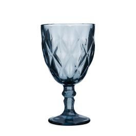 Quid Copa Vidrio Maia 34 cL (6 Unidades) Azul Con Relieve Fácil de Limpiar Higién Limpiar Apto Lavavajillas Precio: 13.50000025. SKU: B16HG7459A