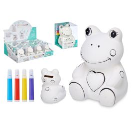 Hucha Rana Ceramica Con 4 Rotuladores Pincello 9X12CM (24 Unidades) Precio: 59.50000034. SKU: B1E7HWFSZX