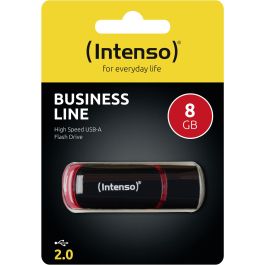STICK Intenso 8GB USB2.0 - 8 GB - USB Typ-A - 2.0 - 28 MB/s - Kappe - Schwarz - Rot Precio: 14.399. SKU: B1EZELL9J8