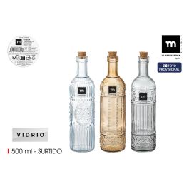 La Mediterran Botella de Vidrio Pintada con Tapón de Corcho 500 ml - 6.5x6.5x27.5 cm (24 Unidades) La Mediterran Botella de Vidrio Pintada con Tapón de Corcho 500 ml - 6.5x6.5x27.5 cm (24 Unidades) Precio: 28.78999948. SKU: B1G3LW6JCN