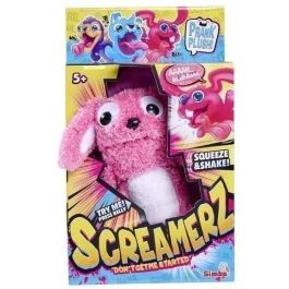 Smoby - Screamerz - Divertido peluche interactivo - Conejo - 27 cm - Ruidos al agitarlo o pulsar el botón Smoby - Screamerz - Divertido peluche interactivo - Conejo - 27 cm - Ruidos al agitarlo o pulsar el botón