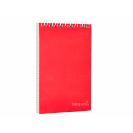 Liderpapel Cuaderno Espiral Bolsillo Dieciseiavo Apaisado Witty Tapa Dura 80 Hojas Cuadro 4 mm Colores Surtidos