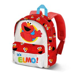 Barrio Sésamo Elmo Mochila Preescolar Joy Elmo Blanco 5L con Bolsillo Frontal y Espalda Acolchada de Poliéster 10x22x27cm Precio: 18.49999976. SKU: B13LNRC42R