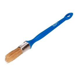 Edm Brocha redonda nº8 8mm, cerdas 100% natural para todo tipo de pinturas y barnices