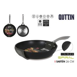 Quttin Sartén 26 cm de Aluminio Forjado con Inducción Full Spiral (4 Unidades) Precio: 62.50000053. SKU: B1CWA64JB6