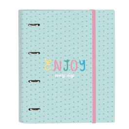 Carpeta de anillas BlackFit8 Enjoy Verde 27 x 32 x 3.5 cm Precio: 8.94999974. SKU: B1HH8TFYSM