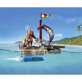 Playmobil Pirata con Tesoro 71794 Set de Barco Pirata para Niños a partir de 4 Años
