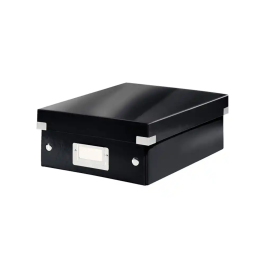Caja Para Almacenamiento Leitz Click&Store Organizadora 84% Carton Reciclado Pequeña 220X100X285 Mm Negro Precio: 14.88999985. SKU: B1A85ZJKT2