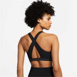 Sujetador Deportivo Nike Dri-FIT Swoosh Negro