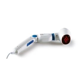 Beurer MG-40 Masajeador Vibratorio con Luz Infrarroja, Mango Ajustable y 4 Cabezales Intercambiables