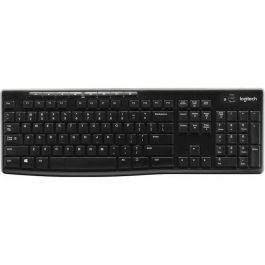 Logitech Teclado K270 Wireless Francés Inalámbrico 2.4 GHz hasta 10m, Resistente a Salpicaduras, Compatible con Windows 7/Vista/XP